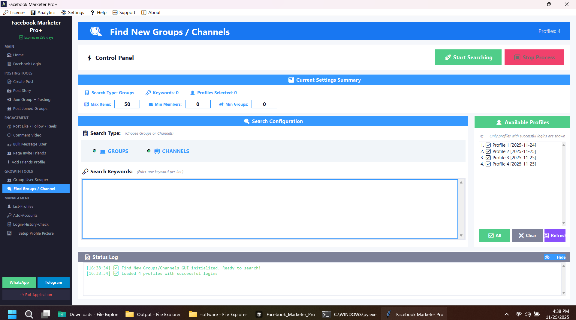 Advanced Facebook Marketing Software | Auto Poster, Comment Bot, Scraper lifetime software